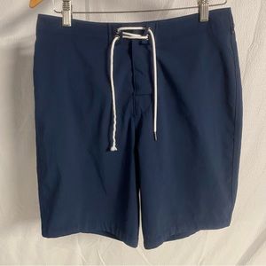Abercrombie & Fitch Swim Trunks, Size 30, Navy Blue